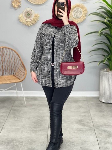 1661-مانتو شانل آوا