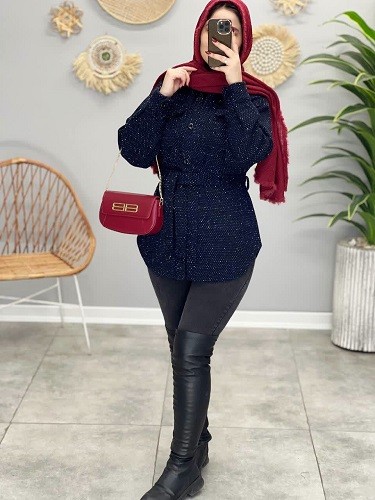 1661-مانتو شانل آوا