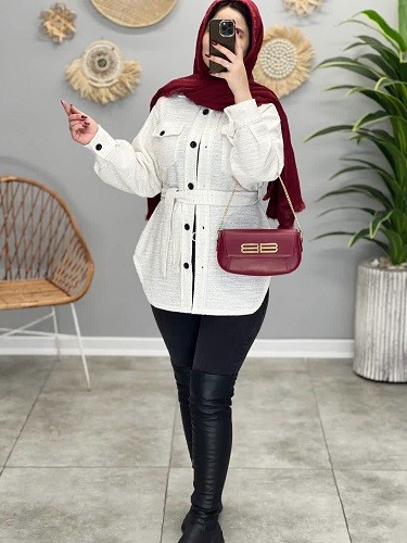 1661-مانتو شانل آوا