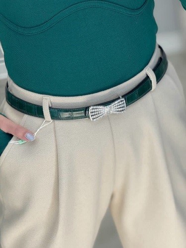 1410-کمربند چرم کد 14