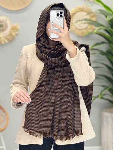 02450-شال پاییزه شیکا