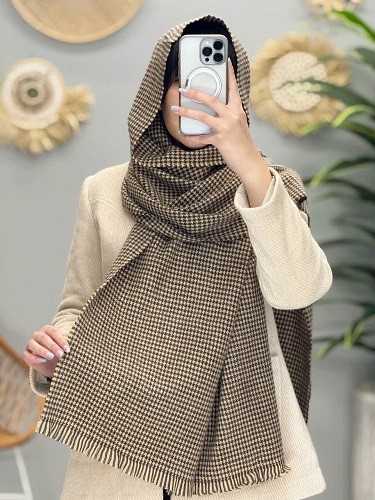 02450-شال پاییزه شیکا