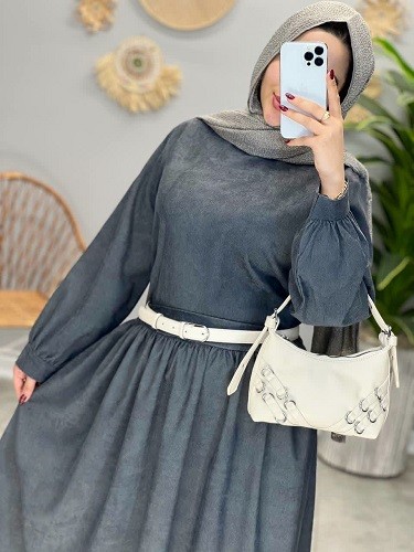 1669-شومیز و دامن نرمین