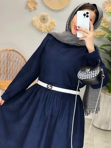 1669-شومیز و دامن نرمین