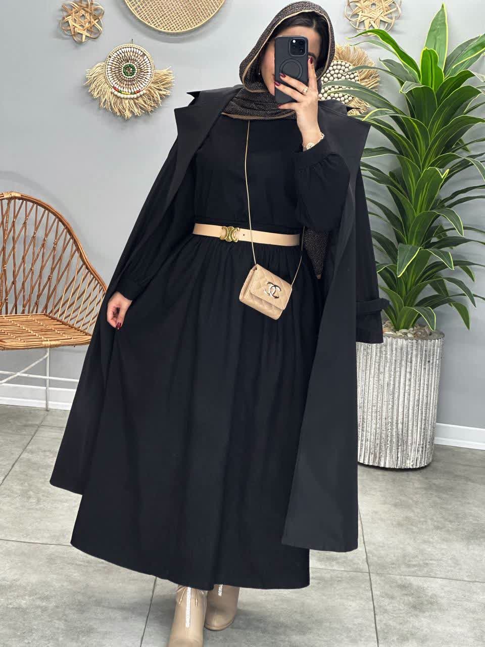 1669-شومیز و دامن نرمین