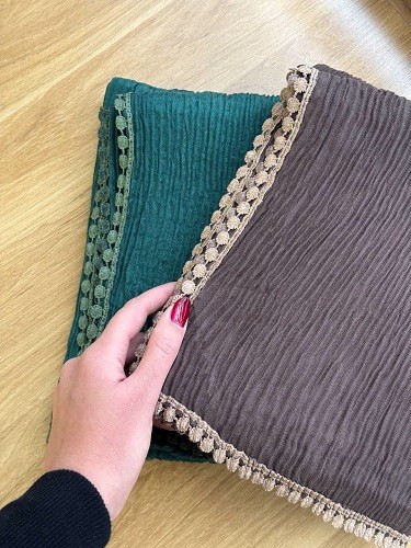 02451-شال عدسی تیفانی