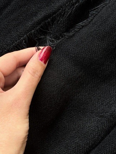 02454-شال مشکی ماهرخ