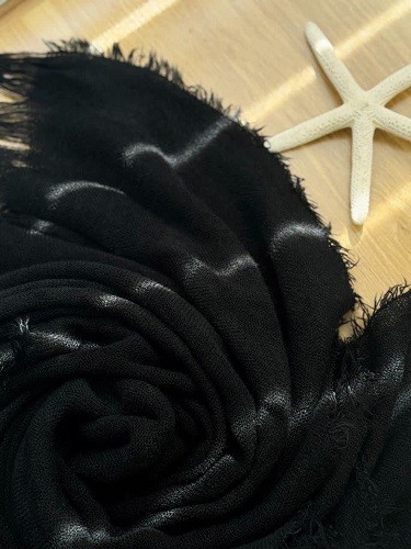 02454-شال مشکی ماهرخ