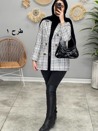 1693-کت مزونی شانل