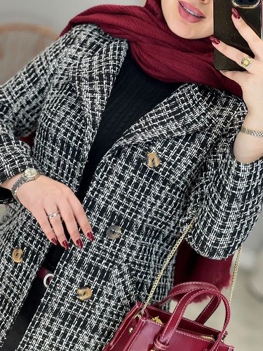 1693-کت مزونی شانل