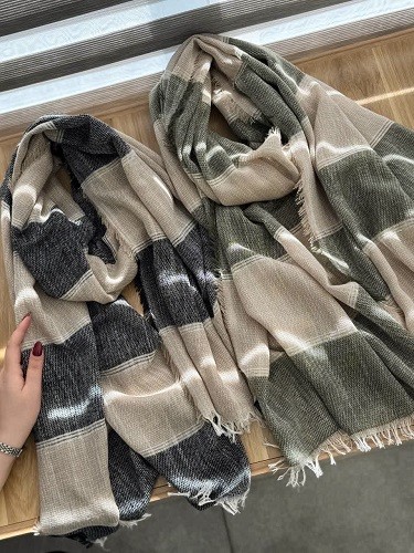 02459-شال لینن پاییزه ژابیز