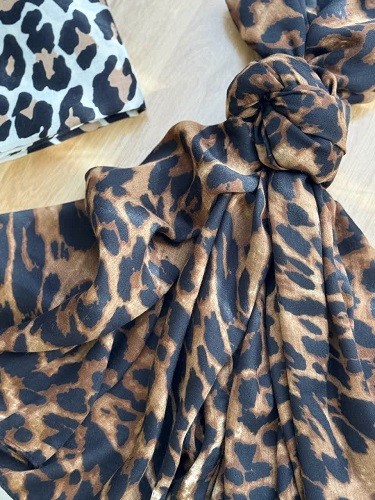 02458-شال موهر پلنگی طناز