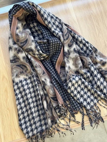 02460-شال موهر پلنگی ژابیز