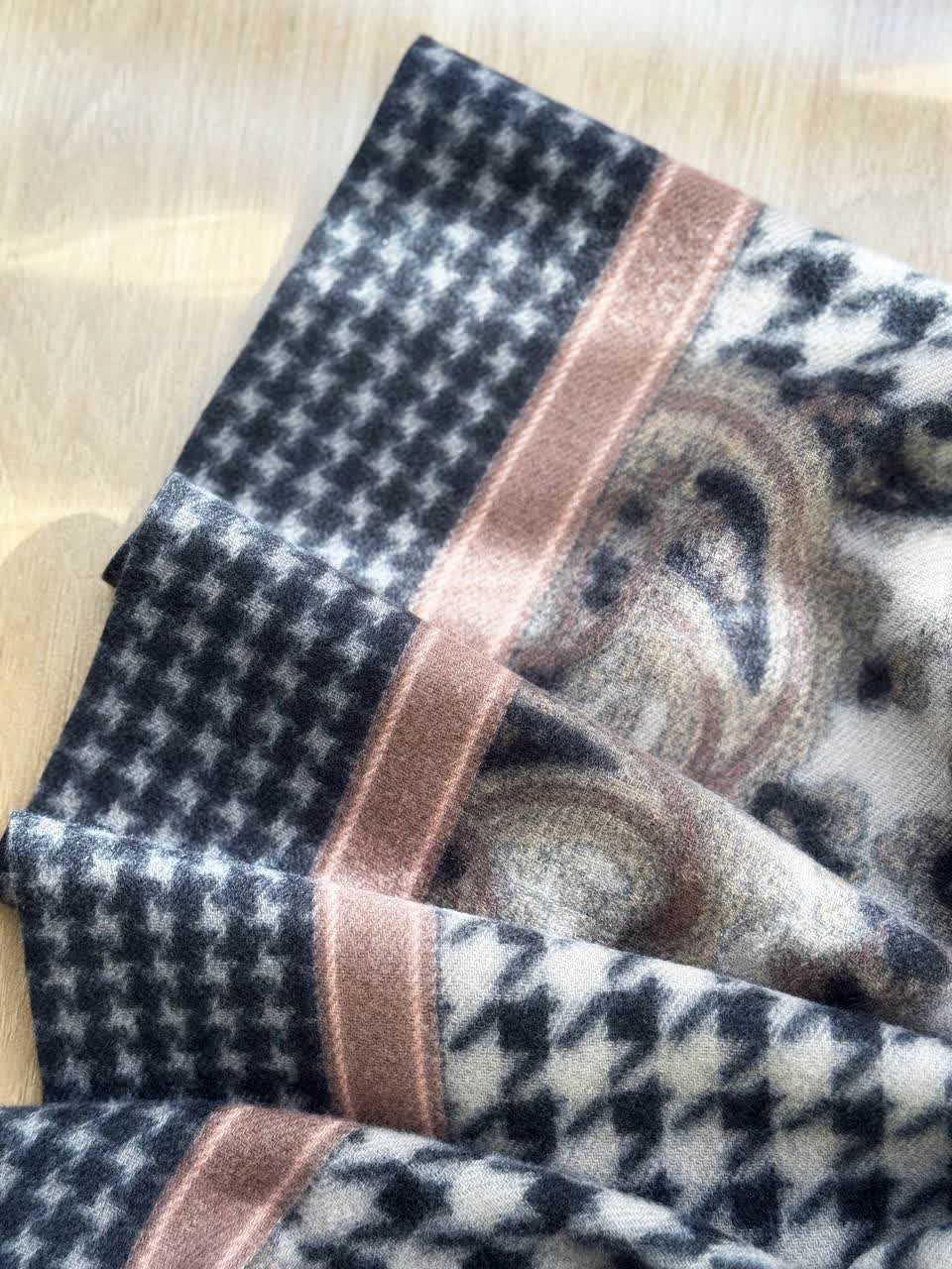 02460-شال موهر پلنگی ژابیز