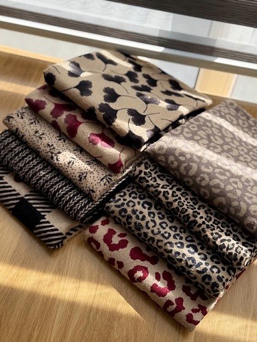 02455-شال موهر طرحدار