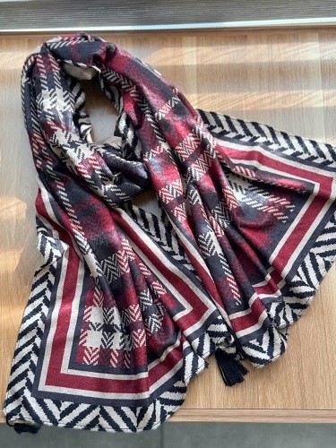 02455-شال موهر طرحدار