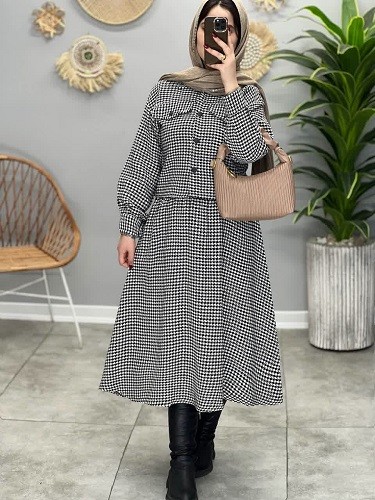 1702-کت و دامن شنل