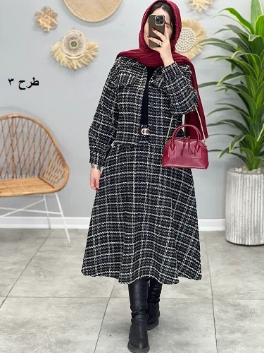 1702-کت و دامن شنل