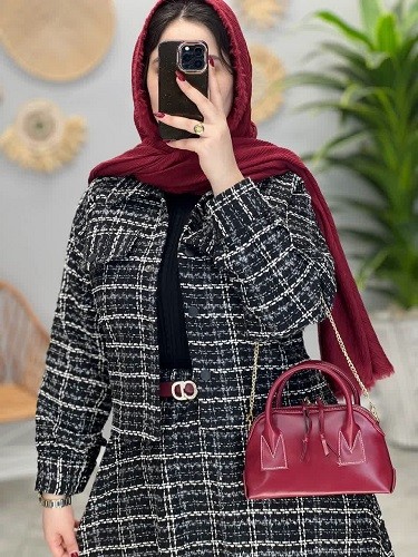 1702-کت و دامن شنل