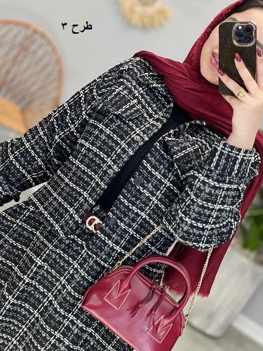 1702-کت و دامن شنل