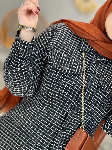 1702-کت و دامن شنل