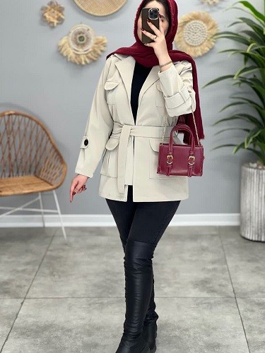 1705-پالتو چرم ژیوان