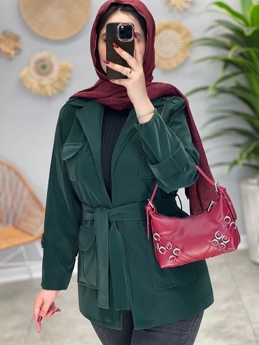 1705-پالتو چرم ژیوان