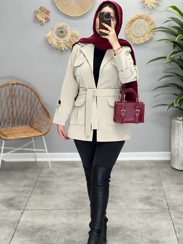 1705-پالتو چرم ژیوان