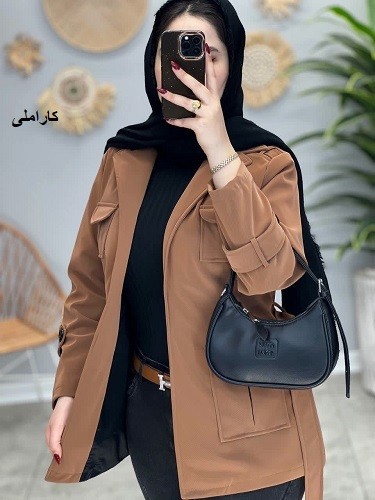 1705-پالتو چرم ژیوان