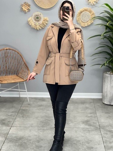 1705-پالتو چرم ژیوان