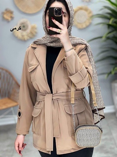 1705-پالتو چرم ژیوان