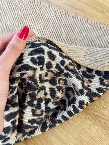 02460-شال دولایه پلنگی