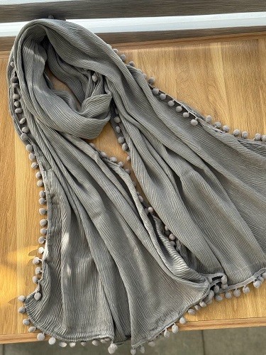 02461-شال لبه انگوری