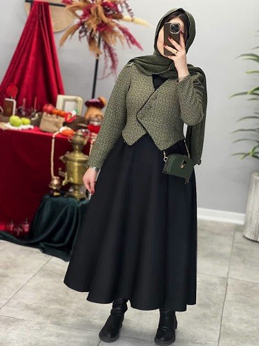 1712-کت و سارافون مروارید