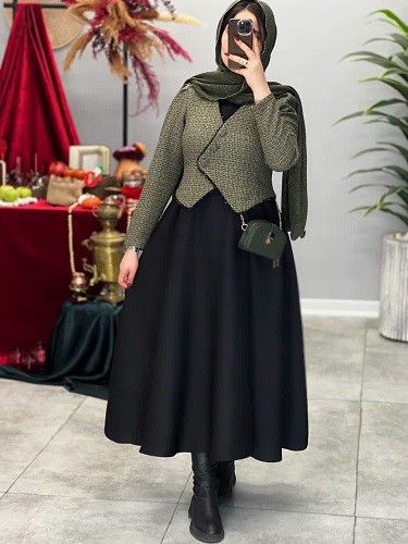 1712-کت و سارافون مروارید