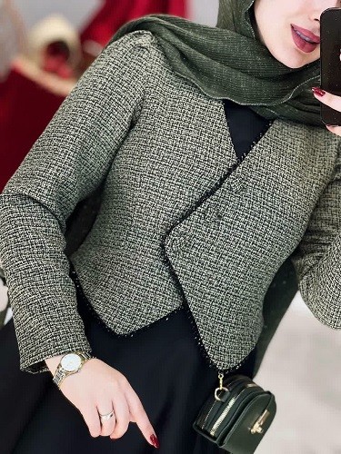 1712-کت و سارافون مروارید