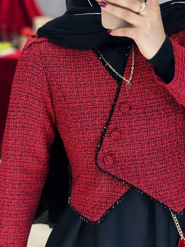 1712-کت و سارافون مروارید