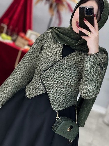 1712-کت و سارافون مروارید