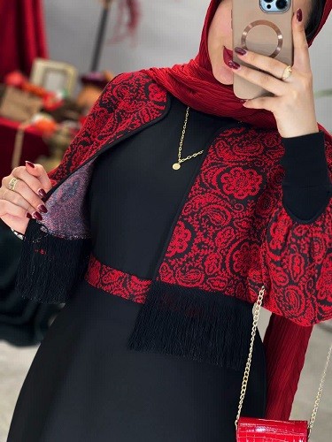 1721-کت و سارافون ترمه