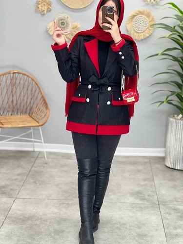 1718-پالتو ترکیبی بامداد