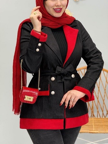 1718-پالتو ترکیبی بامداد