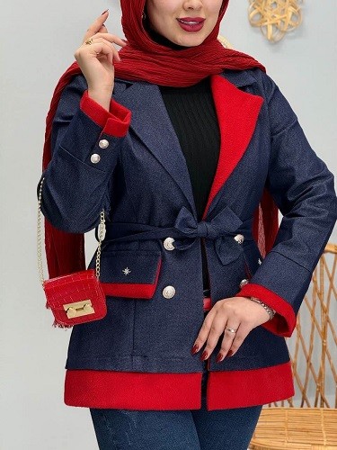 1718-پالتو ترکیبی بامداد