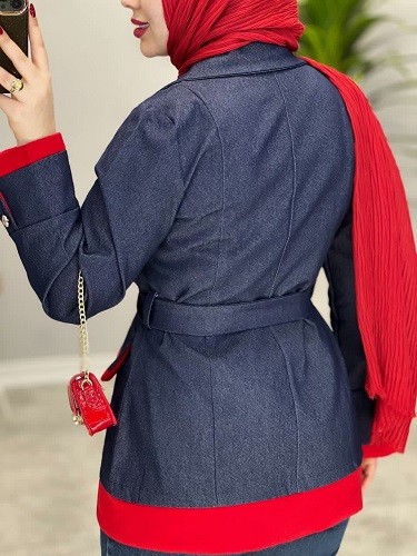 1718-پالتو ترکیبی بامداد