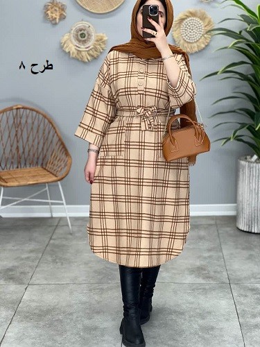 1719_کفتان پشمی نیلوفر