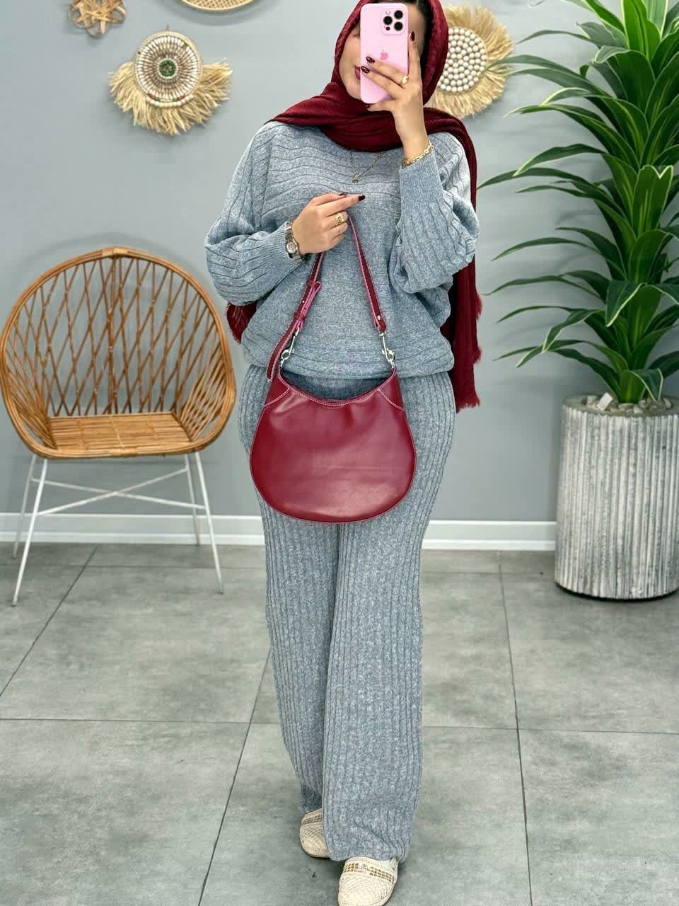 1716-ست بافت بوف