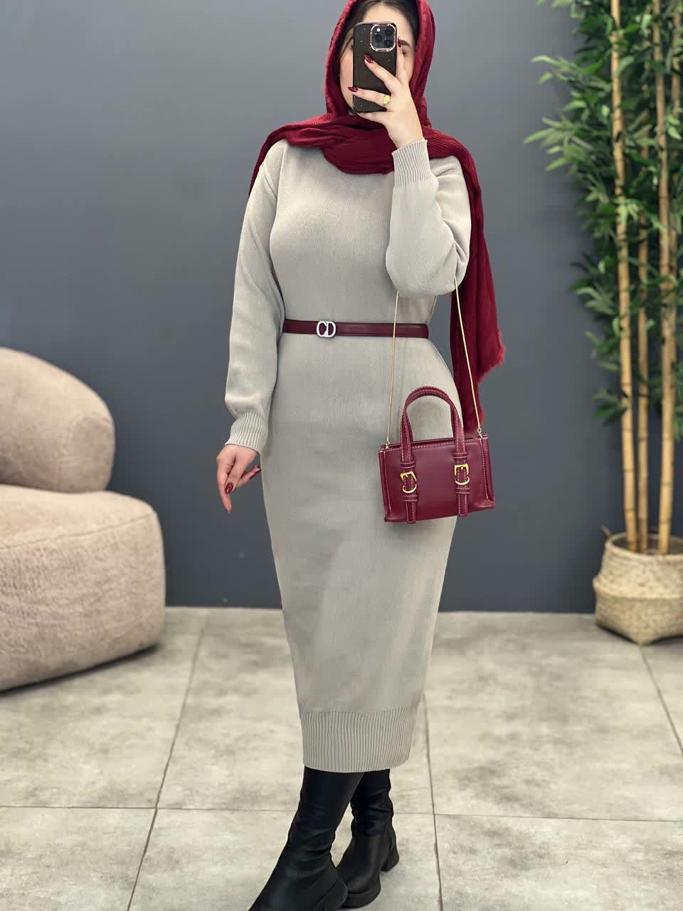 1898-بافت ماکسی نگار