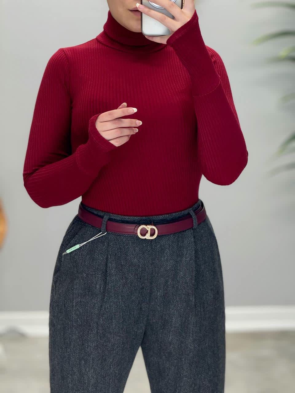 11741_ بادی فینگر دار یقه اسکی