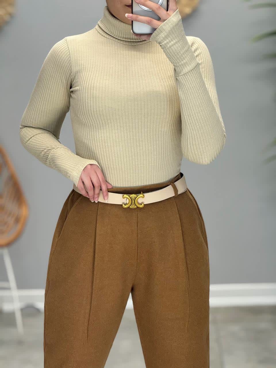 11741_ بادی فینگر دار یقه اسکی