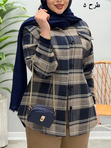 1738_ شکت چهارخونه وانیل