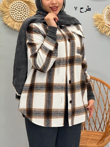 1738_ شکت چهارخونه وانیل